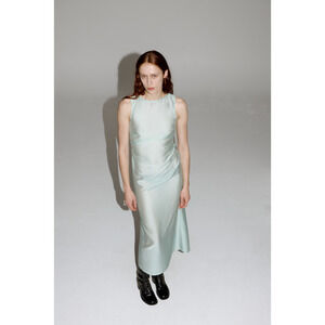 Permanent Vacation Dimension Dress Teal Blue Size XS NWT MSRP: $344